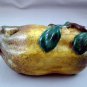 Buddha's Hand Fruit Enameled Ceramic Altar Temple Art Pottery Circa early 1900's