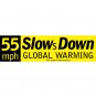55mph bumper sticker