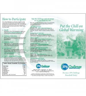 10% Challenge residential brochure