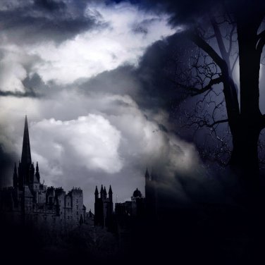 Gothic Nights Digital Scrapbook Kit