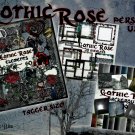 Gothic Rose Digital Scrapbook Kit