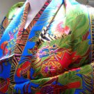 FREE & FAST SHIPPING -  Handmade 100%  Silk  Scarf , Oblong  , 14 x 55'