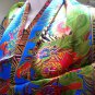 FREE & FAST SHIPPING - Handmade 100% Silk Scarf , Oblong , 14 x 55'