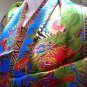 FREE & FAST SHIPPING - Handmade 100% Silk Scarf , Oblong , 14 x 55'