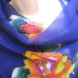 FREE SHIPPING - 100% Silk Scarf / Bandana - Handmade