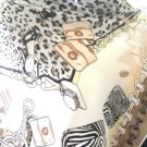 FAST SHIPPING - 100% Silk    Scarf/ Shawl  ,  Camel,   32x32"  (90x90cm)