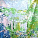 100%  SILK  FINE   ART  PRINT , 32" x 32"  or  80 x 80 cm