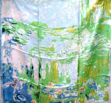 100%  SILK  FINE   ART  PRINT , 32" x 32"  or  80 x 80 cm