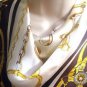 FAST SHIP 100% Silk Scarf/ Shawl , 32" x 32 " ( 80x 80 cm)