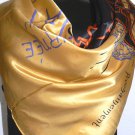 FAST SHIP    100%   Heavy   Silk  Charmeuse ,  Scarf  / Wrap -  32" x 32"