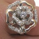 GIFT MOM SISTER GIRLFRIEND  Sterling Silver  Cubic  Zirconia  -  Ring  Size 8.5