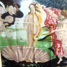 NWT  -  100  %  Silk  Scarf  /Shawl  - Botticelli Birth of Venus