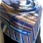 GIFT MOM SISTER GIRLFRIEND 100% Heavy Silk Scarf / Wrap - 32"x32"