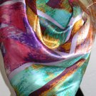 FAST SHIPPING  -   100%  Silk  Scarf /Shawl  -  32 " x  32"