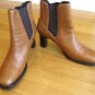 Genuine Leather Winter High Heel  Shoes,  Size 8, Worn Once