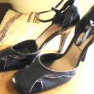 ENZO ANGIOLINI  -  BRAND NEW -   Black  Leather Shoes,Size 71/2