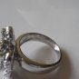 925 Sterling Silver - Black & Yellow Cubic Zirconia  Ring, Size 713 g