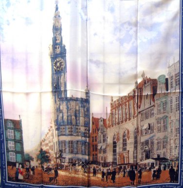 FREE & FAST SHIPPING 100% Luxurious Charmeuse Silk , Hand Rolled Edges , 36"x36"