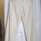 Ralph Lauren -  Brand New Womens Light Ivory  Wool Pants,  Size 14P