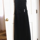 B.SMART -  Full Length Black Evening Dress, Size 8