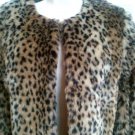 BRAND NEW -  Animal Print  - Short  Faux Fur womens, Size M