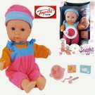 Snuggles Deluxe Doll Blue/Pink