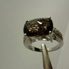 1.24 ctw Garnet Ring Made In 925 Sterling Silver