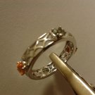 1.00ctw Genuine Sapphire Ring Made in 925 Sterling Silver