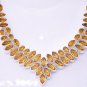 Golden Citrin Quartz Necklace 20~22 " a AMPLE GIFT ITEM