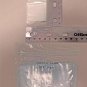 100 White Block (1.5x2) Small Plastic ZIPLOCK Bags, Recloseable Bag, 2 MIL Thick