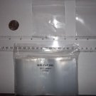 100 (3x3) Small Plastic ZIPLOCK Bags Resealable Recloseable Ziplock -2 MIL THICK