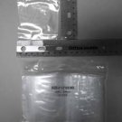 10 Hanging Hole (3x3) Small Plastic ZIPLOCK Bags, Recloseable Bag, 2 MIL Thick