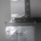10 White Block (3x4) Small Plastic ZIPLOCK Bags, Recloseable Bag, 2 MIL Thick