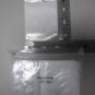 25 White Block (3x4) Small Plastic ZIPLOCK Bags, Recloseable Bag, 2 MIL Thick