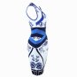 Blue and White Porcelain Print Bandage Dress