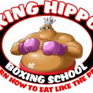 King Hippo Custom Made Tshirt