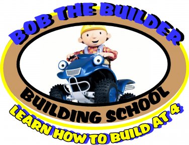 Bob the Builder "Building School" Custom TShirt