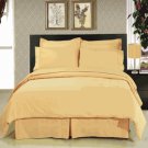 1000 TC Solid Gold Cal King Size Sheet Set -100% Egyptian Cotton