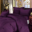1000 TC Solid Purpel Cal King Size Sheet Set -100% Egyptian Cotton