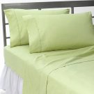 1000 TC Solid Sage Cal-King Size Sheet Set-100% Egyptian Cotton