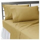 1000 TC Solid Beige Full Size Sheet Set-100% Egyptian Cotton
