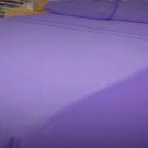 1000 TC Solid Purple Full Size Sheet Set-100% Egyptian Cotton