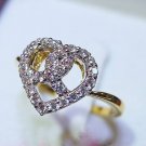 0.31 ct.heart engagement ring