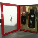 Ralph Lauren Polo Black Set 2 Piece 1.0 oz EDT + Deo Spray 4.5oz for Men