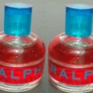 4Pcs - RALPH WILD BY RALPH LAUREN Mini Unbox 0.25 oz EDT SPLASH For Women (RARE)