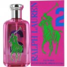 Ralph Lauren Polo Big Pony Eau de Toilette Spray for Women #2 Pink 3.4 oz (NIB)