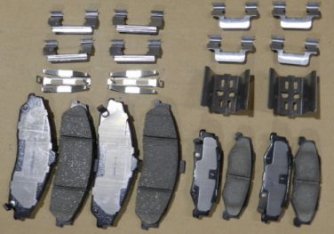 NEW C5 C6 Corvette AC Delco Ceramic Brake Pads 97-13 Front/Rear Set