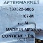 Garrett Intercooler Core 950 HP Flow Capacity 24x12x4.5 High Density 703522-6005