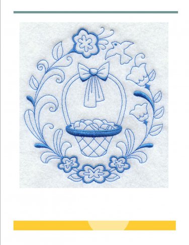 flour sack set of 2  Easterb basket