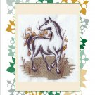 flour sack set of 2  horse